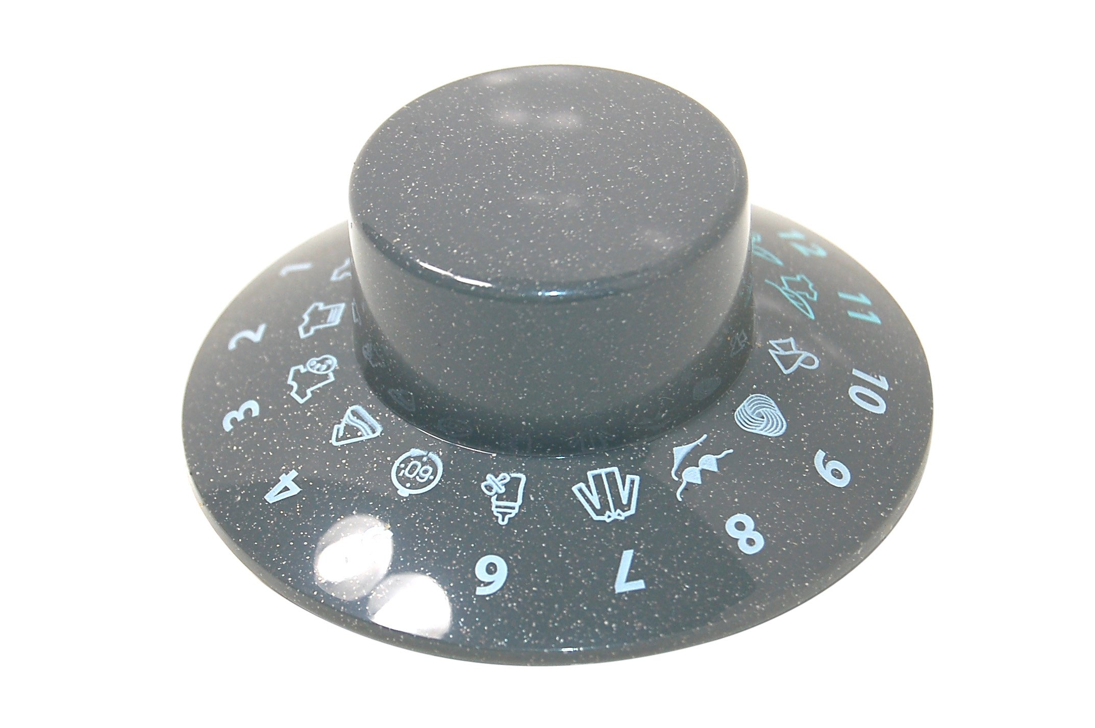 Timer Knob Grey/Silver